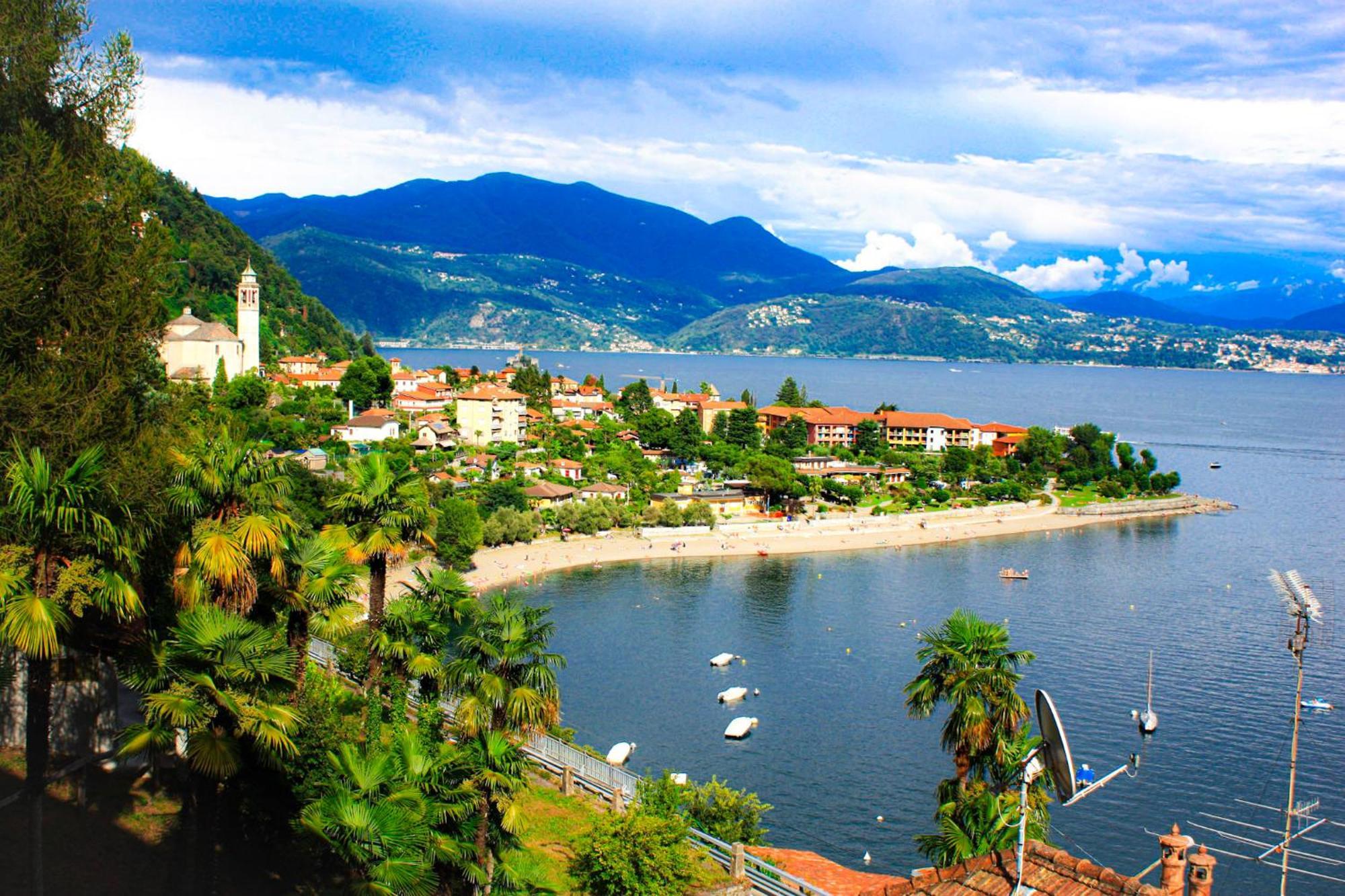 Appartamento Elegante Cannero Riviera Exteriör bild